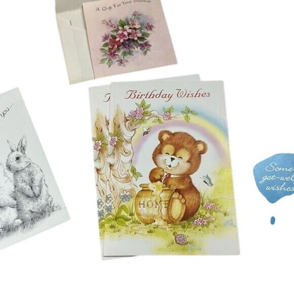 Vintage Greeting‎ Card Collection: Birthday & More - Picture 6 of 14